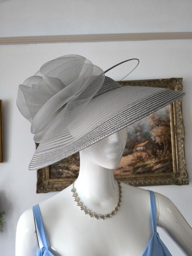 Silver sinamay jacques vert - silver,
