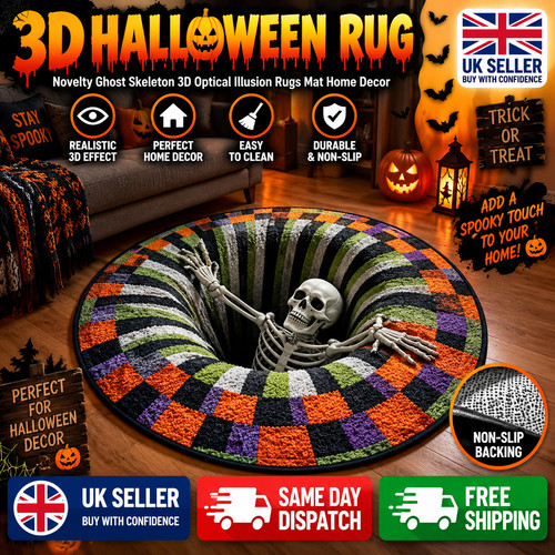 Halloween rug novelty - halloween, rug,