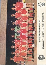 OSTERS v Nottingham Forest (European Cup) 1979/1980 - Forest Cup Winners!