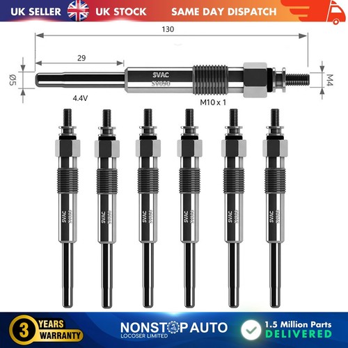 Glow plugs for audi a3 - 6x,
