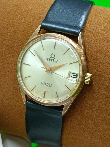 Vintage titus watch date - titus,