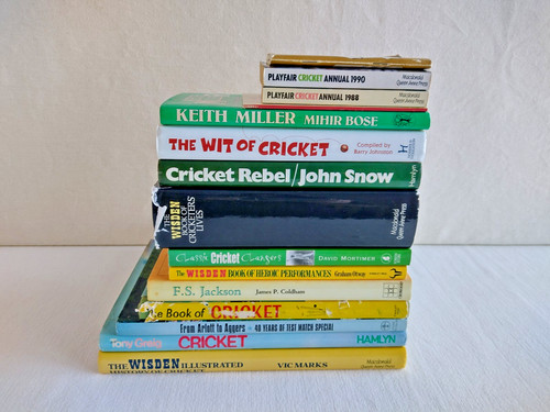 Cricket books bundle mostly - cricket,