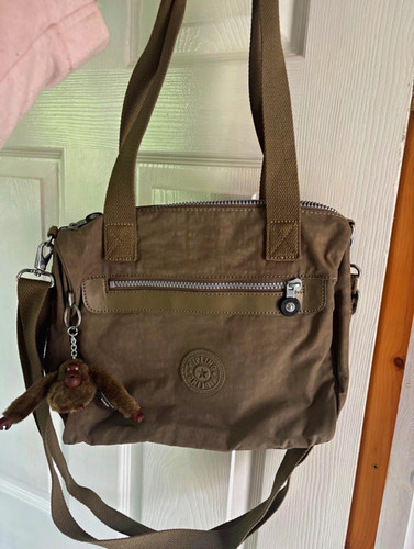 Kipling khaki nylon - nylon, shoulder