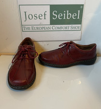 Josef Seibel Red Leather Shoes