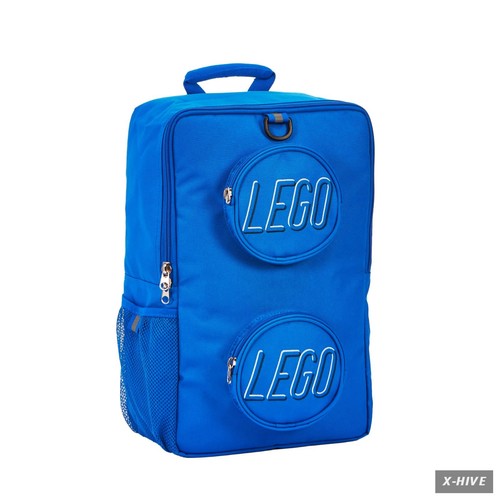 Lego brick backpack blue - brick,