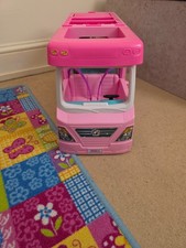 Mattel Barbie Pink 3 In 1 Dream Camper Van Vehicle Playset Set - 2019 MATTEL