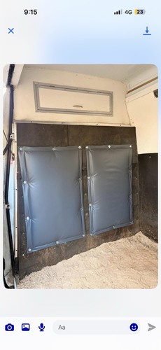Horse box kick protection - horse,