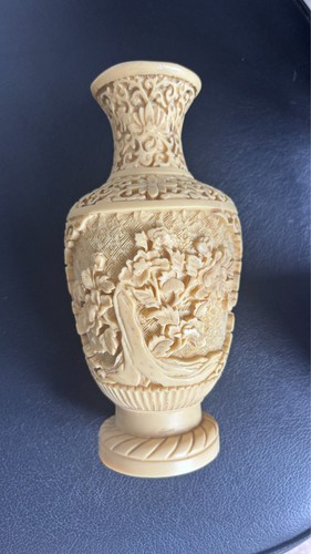 Oriental alabaster vase - oriental,