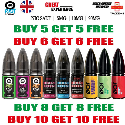 Riot squad nic salt 10ml - squad, e