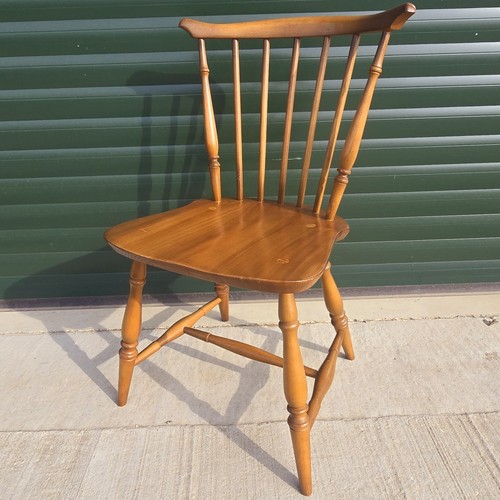 Ercol gold label elm - label, back