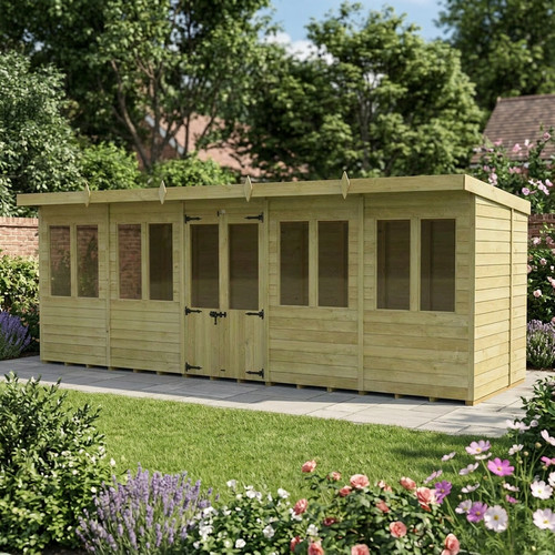 Total sheds pent - sheds, house