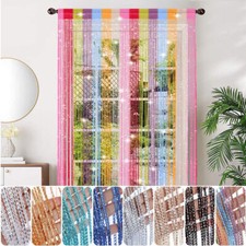 Hanging String Curtains Window