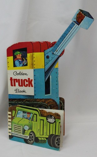 Vtg golden truck - play, learn