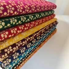 Gold Glitter Foil Lame