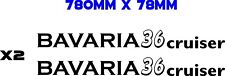 Bavaria 36 cruiser vinyl decal