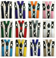 Unisex Suspenders Braces Faux