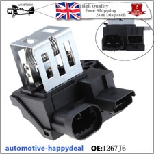 For Peugeot 207 208 Citroen C2 C3 Radiator Fan Motor Relay Resistor 9662872380