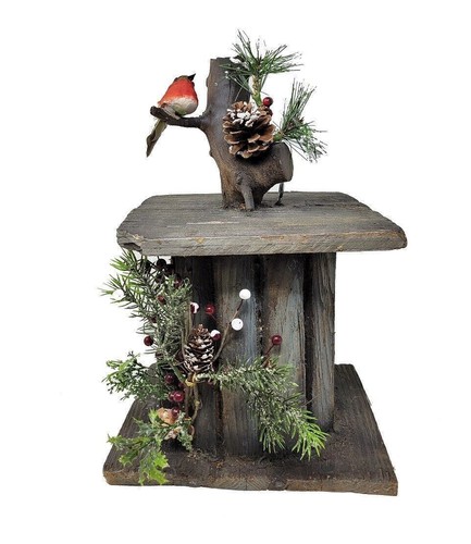 Christmas rustic wooden - rustic,