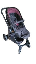 Mothercare journey travel system 2 in 1 pushchair colour Black and Burgundy 