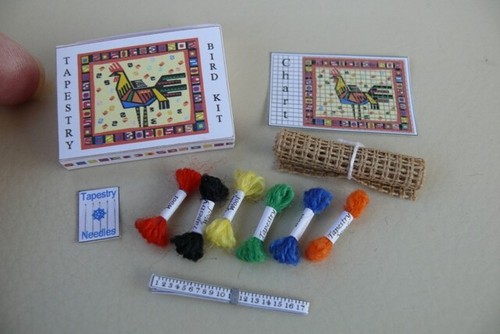 12th dolls house sewing - dolls,