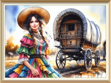 7x5 Landscape Print Romany