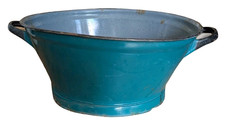 VINTAGE ENAMEL BATH Plant Pot
