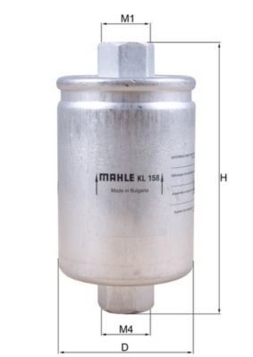Fuel filter mahle fits - fuel,