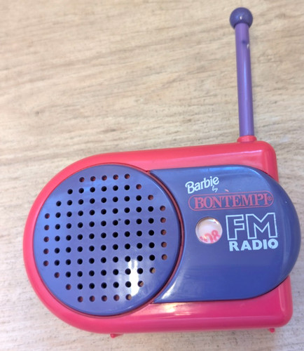 Barbie bontempi personal radio - bontempi,
