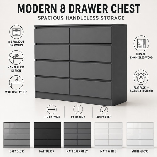 Modern wide drawer - modern,