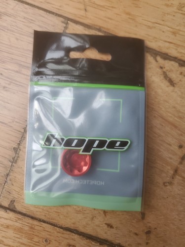 Hope bore cap small red - hope,