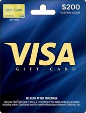 Visa $200 Gift Card (plus