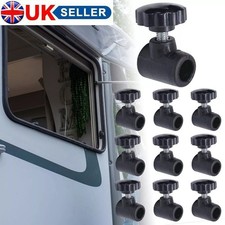 10x Caravan Window Stay Lock