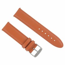 18MM SMOOTH LEATHER STRAP BAND