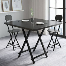 Black Compact Dining Room