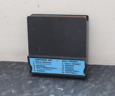 Teleng Colours Game Cartridge No 1 Ball / Paddle Vintage Rare Collectible