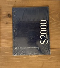 Honda S2000 2000, 2001, 2002, 2003, 2004 Electrical Troubleshooting Manual