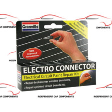 REAR WINDOW DEMISTER HEATER REPAIR ELECTRO CONNECTOR Conductive paint 0375