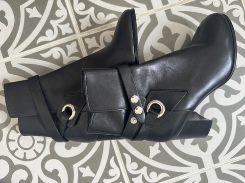 Isabel marant black leather - isabel,