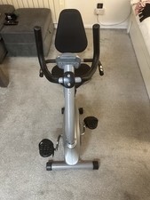 Charles Bentley HFBK05BLK Recumbent Exercise Bike with Magnetic Resistance Syste