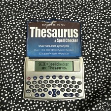 Seiko Thesaurus And Spell