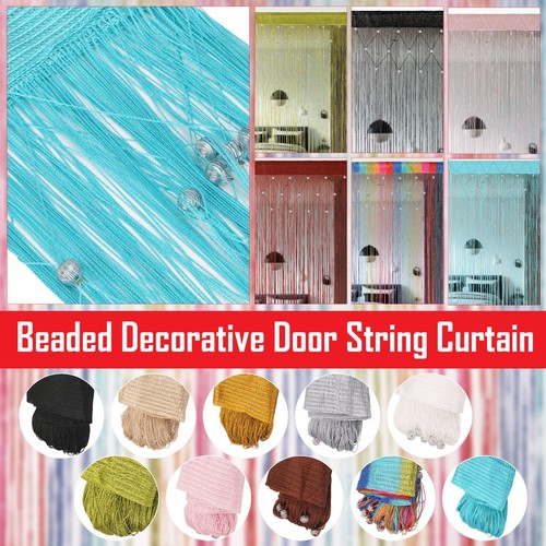 Hanging beaded curtain string - beaded,