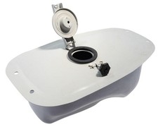 Fuel Tank Fuel Metal Grey For