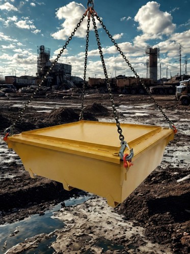 Crane skip box pan - skip,