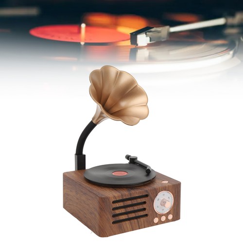 Vintage record speaker copper - vintage,