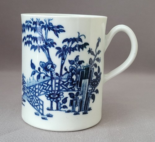 Antique worcester blue printed - worcester,