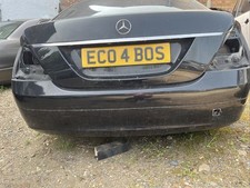Mercedes W221 Rear Bumper (Black)