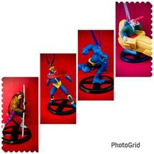 Marvels X Men  Christmas Hanging Decorations Handmade 7-8cm High - Beast Cyclops