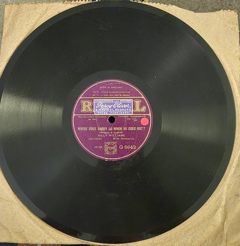 Rpm billy williams - 78,