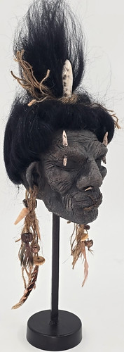 Ooak handmade shrunken head - ooak,