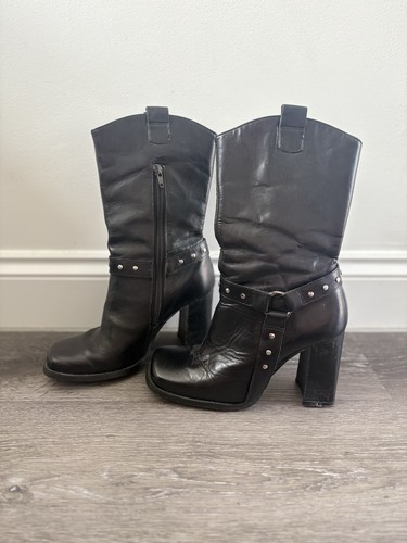 Vintage faith black leather - vintage,